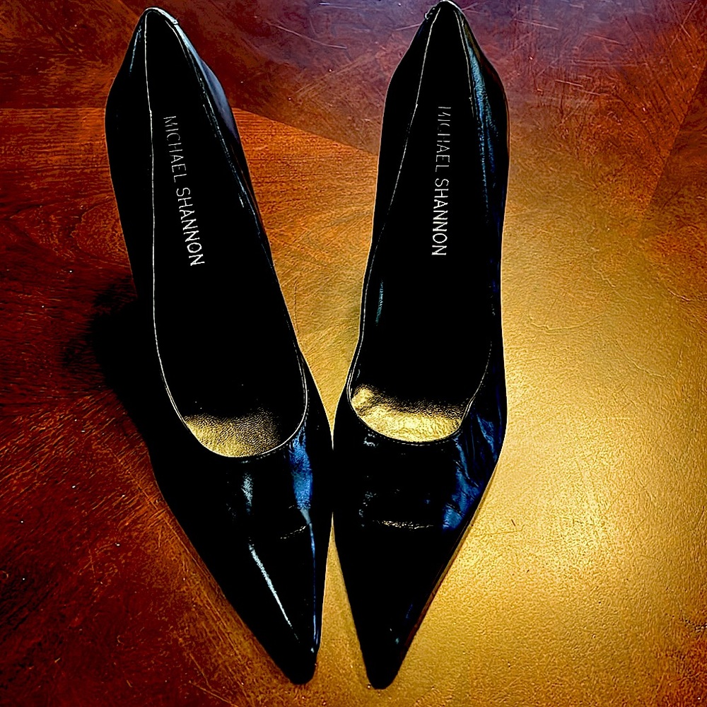 Michael Shannon Classic Black Heels